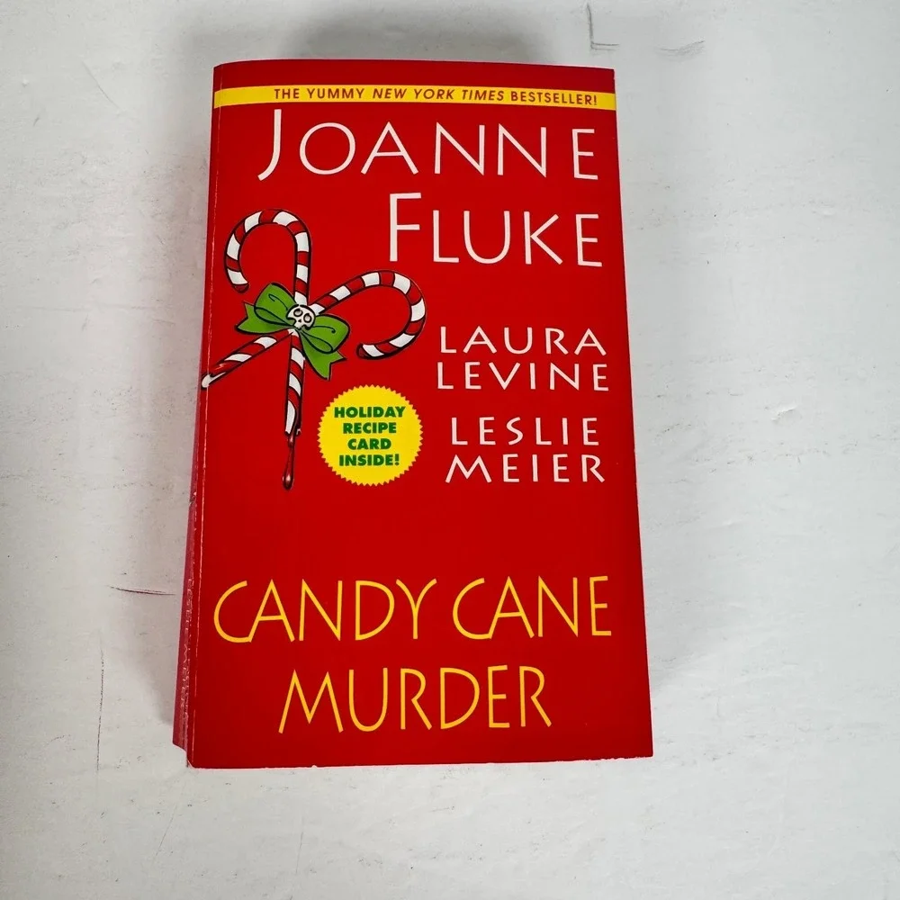 Candy Cane Murder Fluke Levine Meier 2007 1st‎ Mass Market Paperback Holiday